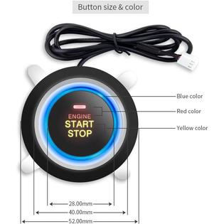 Generic EASYGUARD EC003N-K-1 PKE Car Alarm System Proximity ...