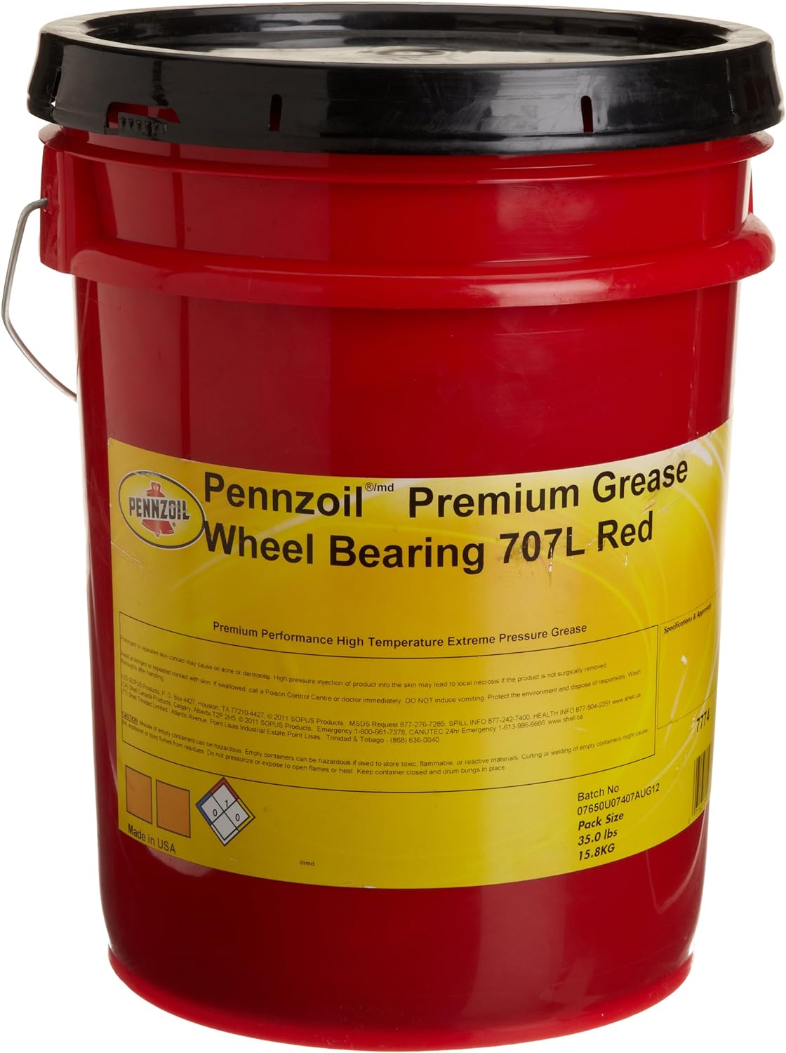 Car Oil | Car Fluids - Kmart Pennzoil Premium Wheel Bearing Grease 707l