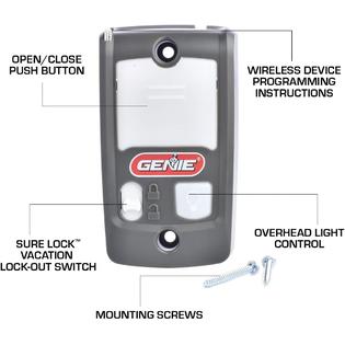 Genie Series II Garage Door Opener Wall Console - Sure-Lock/Vacation