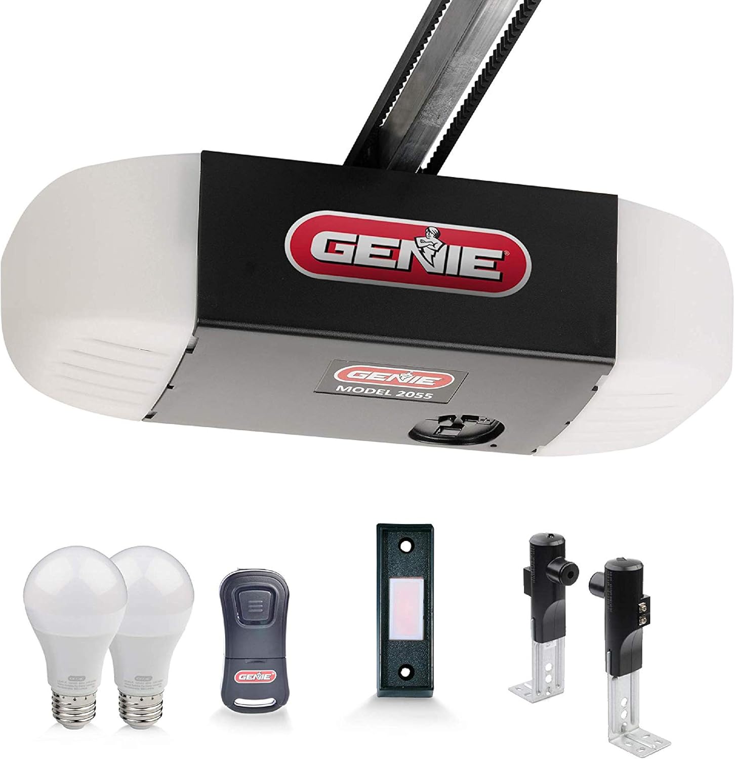 Genie 2055 Led Stealth 500 Essentials Led Bulbs Included Ultra Quiet Belt Drive Garage Door Opener Genie 2055 Led Stealth 500 Essentials Led Bulbs Included Ultra Quiet Belt Drive Garage Door Opener