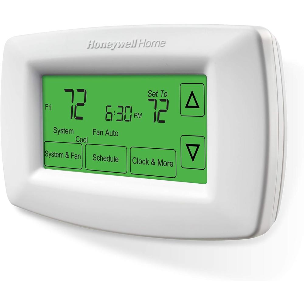 Honeywell Home RTH7600D 7-Day Programmable Touchscreen Thermostat, small, white, 1-pack