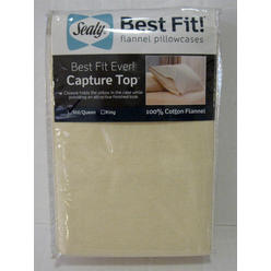 Sealy Sheets Sears Sealy Best Fit Flannel Pillowcases Standard Queen Chamomile