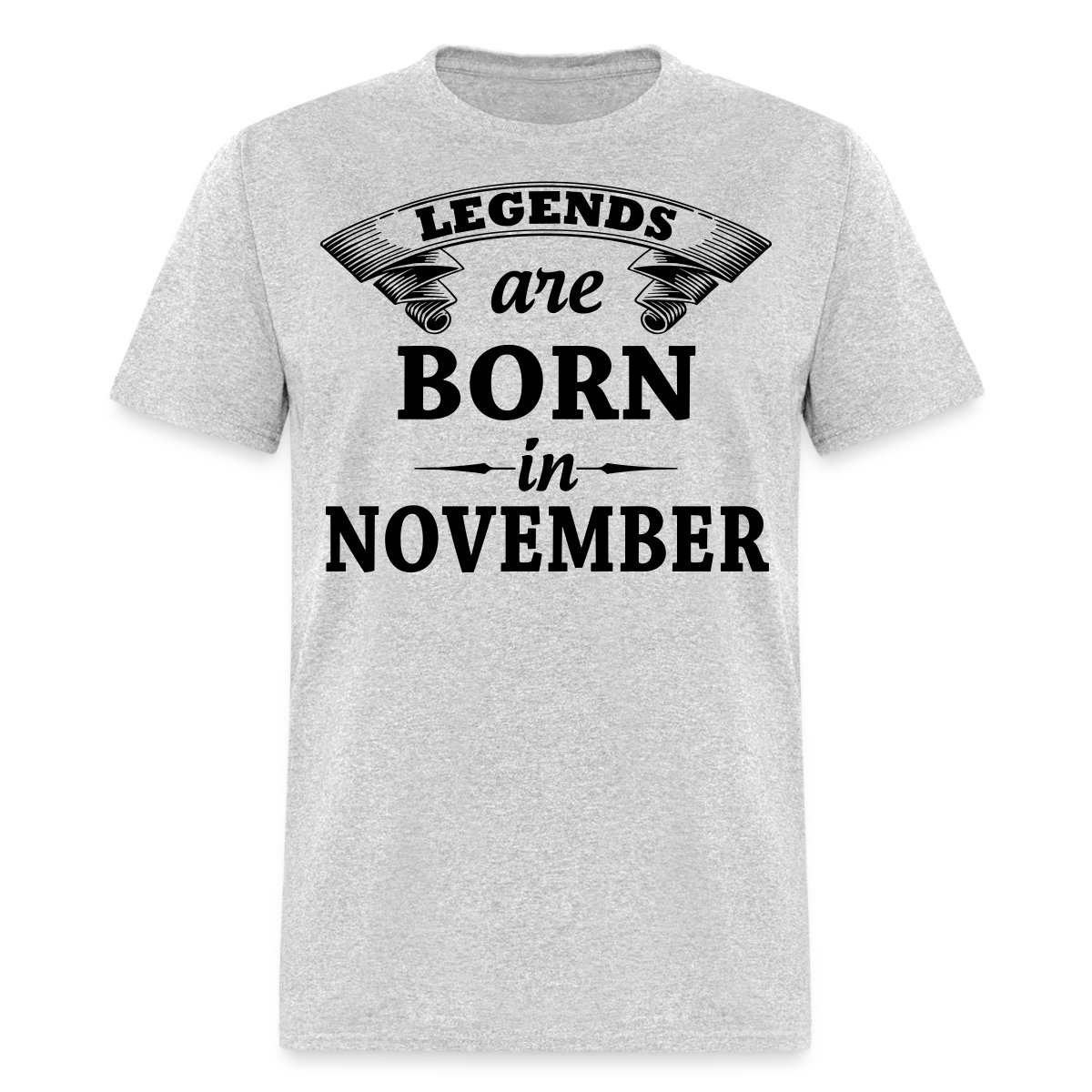 Spreadshirt Legends Are Born In November Birthday Men's T-Shirt