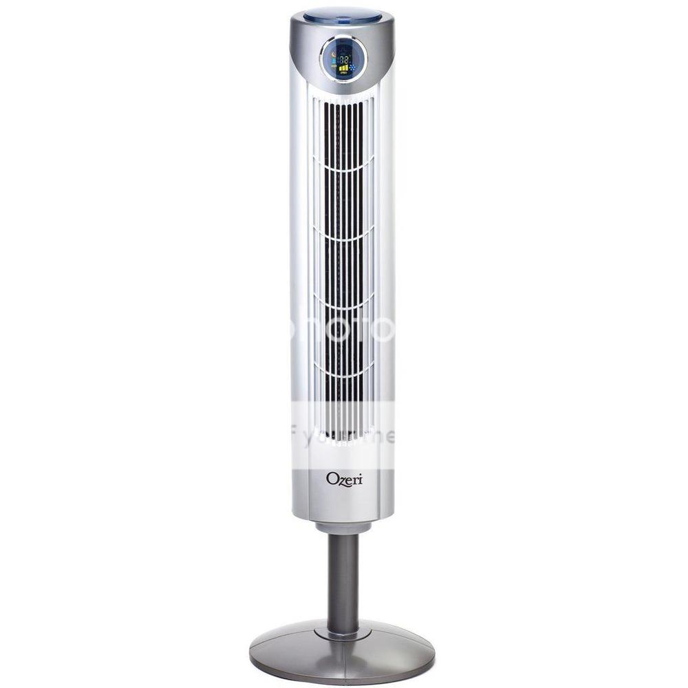 Ozeri Ultra 42 inch Wind Fan - Adjustable Oscillating Tower Fan with Noise Reduction Technology