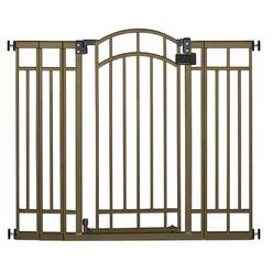 Summer Infant Multi-Use Decorative Extra Tall Safety Pet and Baby Gate, 28.5'-48' Wide, 36' Tall,Pressure or Hardware Mounted,In