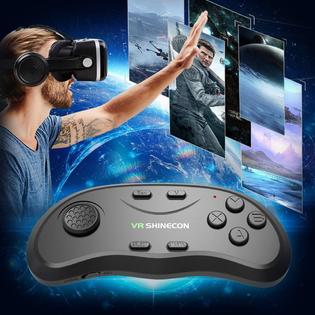 Pansonite C00167 01 Vr Headset With Remote Controller 3d Glasses Virtual Reality Headset For Games Movies Eye Care System For Iphone And Android