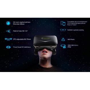 Pansonite C00167 01 Vr Headset With Remote Controller 3d Glasses Virtual Reality Headset For Games Movies Eye Care System For Iphone And Android
