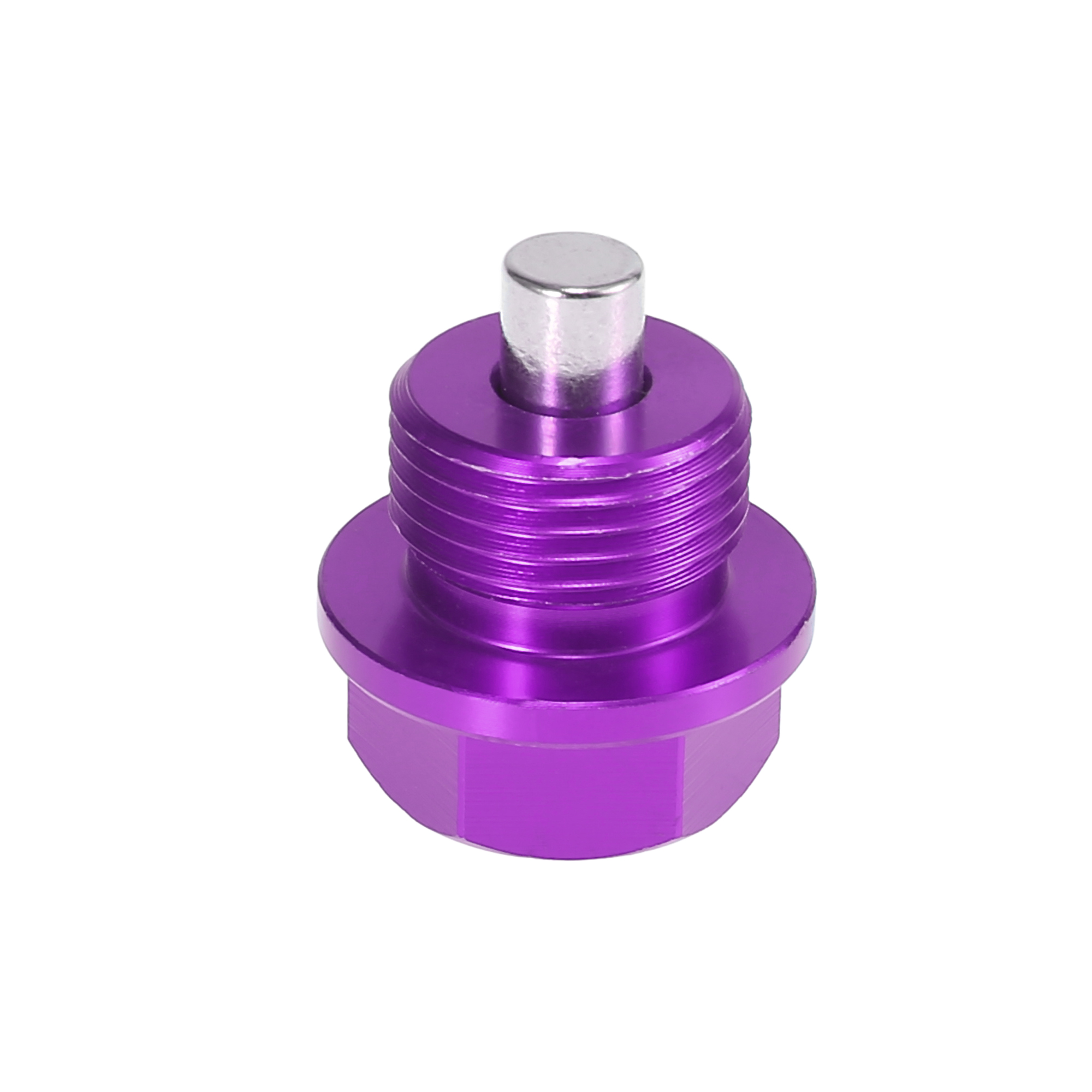 Unique Bargains 1 Set M18 x 1.5 Magnetic Oil Drain Plug Sump Drain Nut Oil Drain Bolt Purple