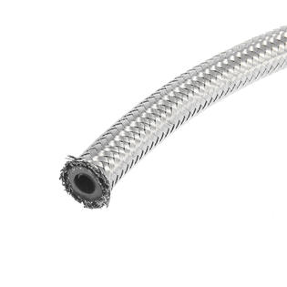 Stanless Steel Braded 4/6//8/10AN CPE Fuel/Ol/Gas Hose Lne