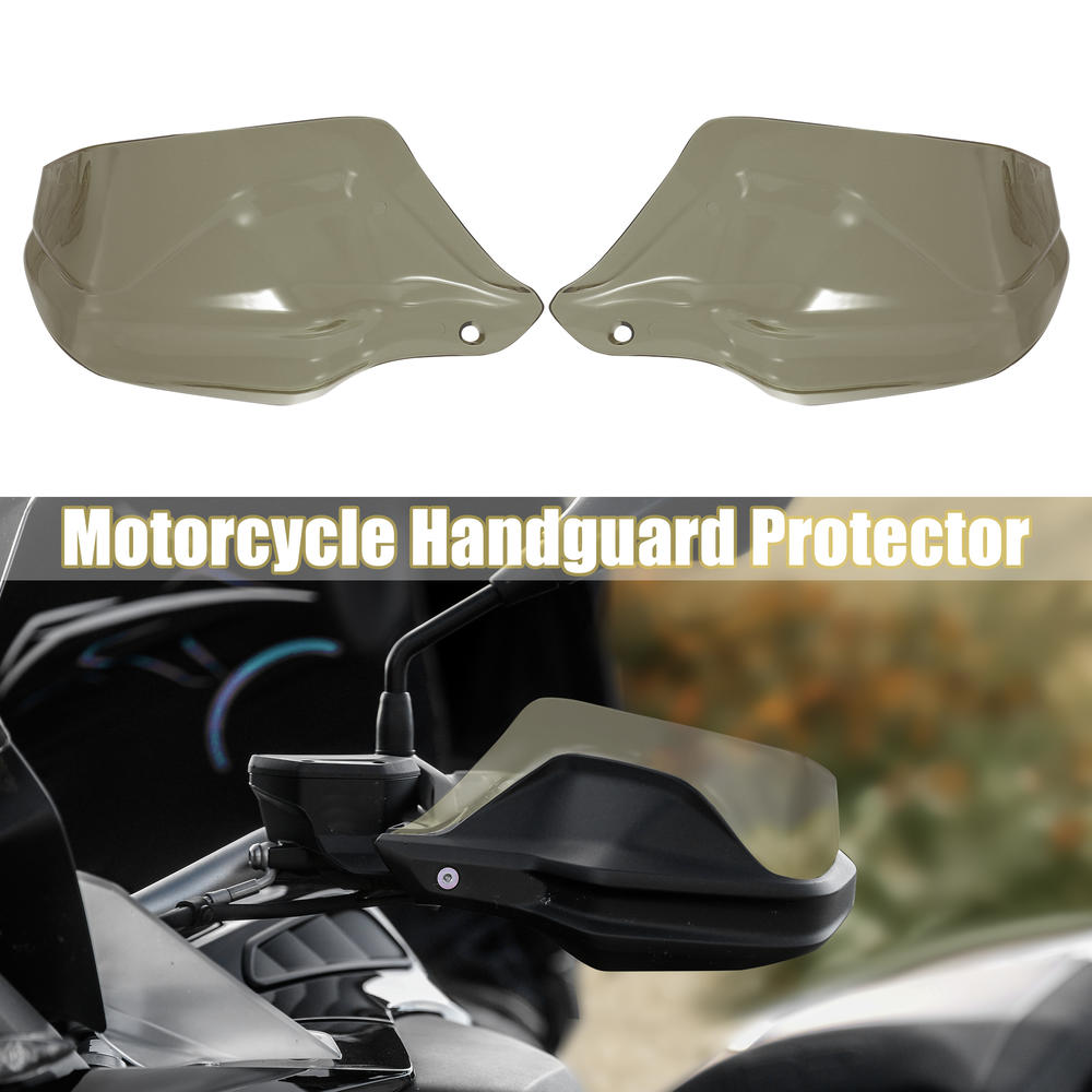 Unique Bargains Pair Handguard Protector for BMW R1250GS Windshield Guard Protector Brown