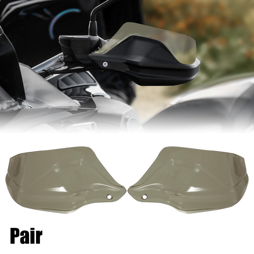 Unique Bargains Pair Handguard Protector for BMW R1250GS Windshield Guard Protector Brown