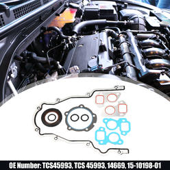Unique Bargains Car Engine Timing Cover Seal Gaskets Set TCS 45993 for GM 4.8L 5.3L 5.7L 6.0L