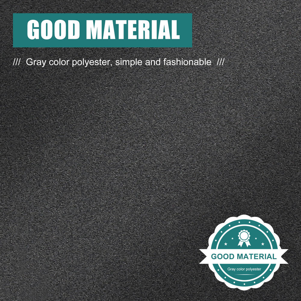 Unique Bargains Car Dashboard Cover Gray Polyester Non-slip Mat Protector Carpet Sun Proof for Hyundai Sonata 2011 2012 2013 2014
