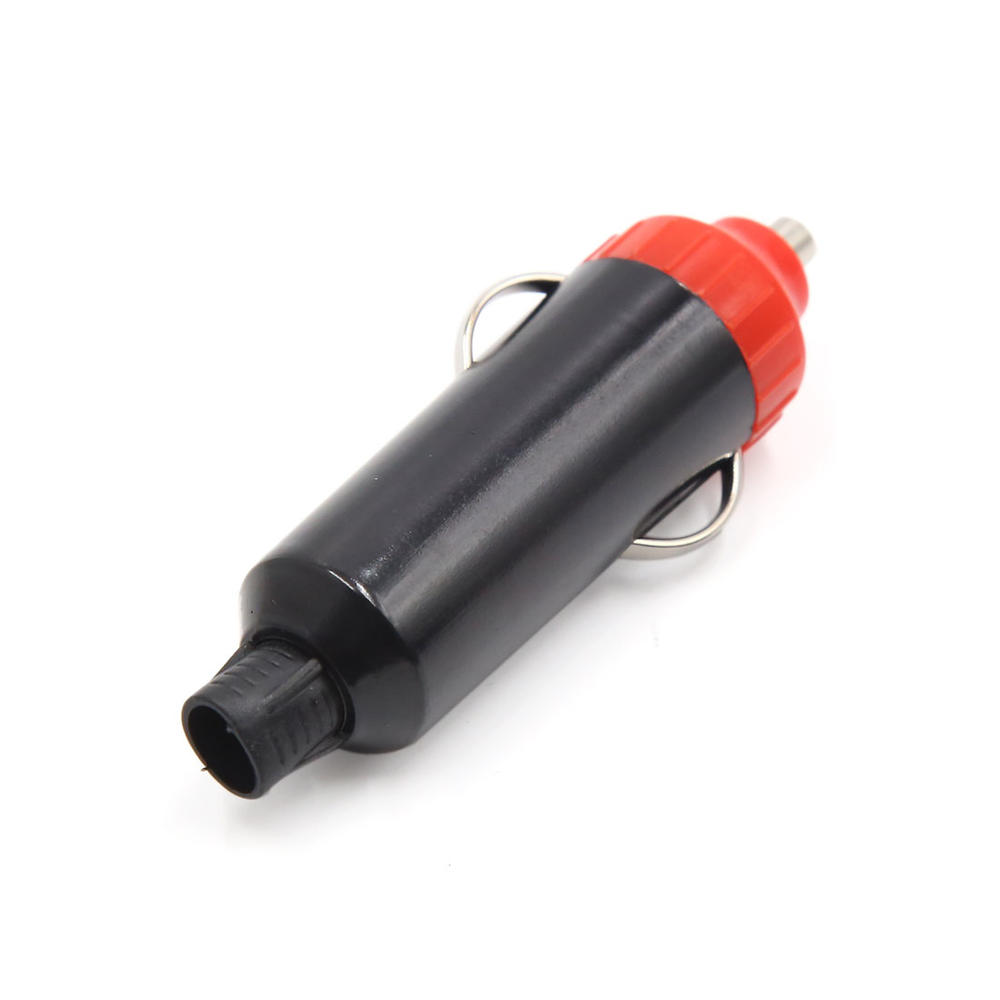 Unique Bargains 4pcs  Car Cigarette Lighter Socket Adapter DC 12V 24V Black Red
