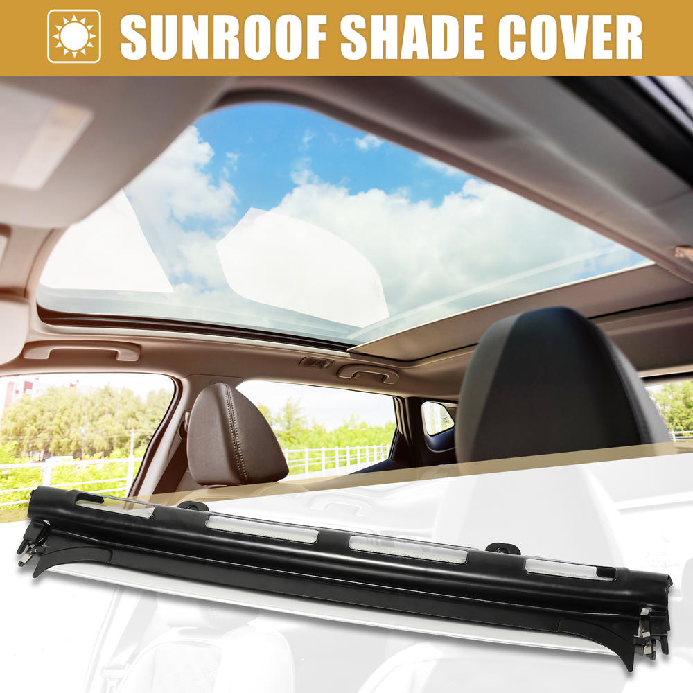 Unique Bargains for Volkswagen Tiguan Golf for Audi Q5 1K9877307B Car Gray Sunroof Shade Cover