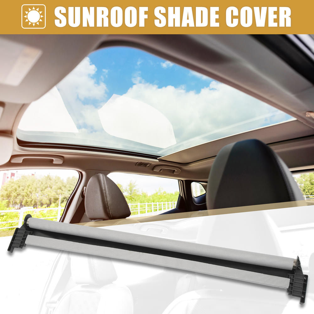 Unique Bargains Sun Shade Sunroof Cover Visor 54107237591 for BMW 535i 550i 528i 550i GT 10-19