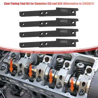 Diesel Engine Cam Timing Tool Cummins ISX & QSX Cam Timing & Injector Cam Gear Puller Tool Kit - EC 3163021 3163069 Professional Diesel Mechanic Specialty Tool - Foto 7