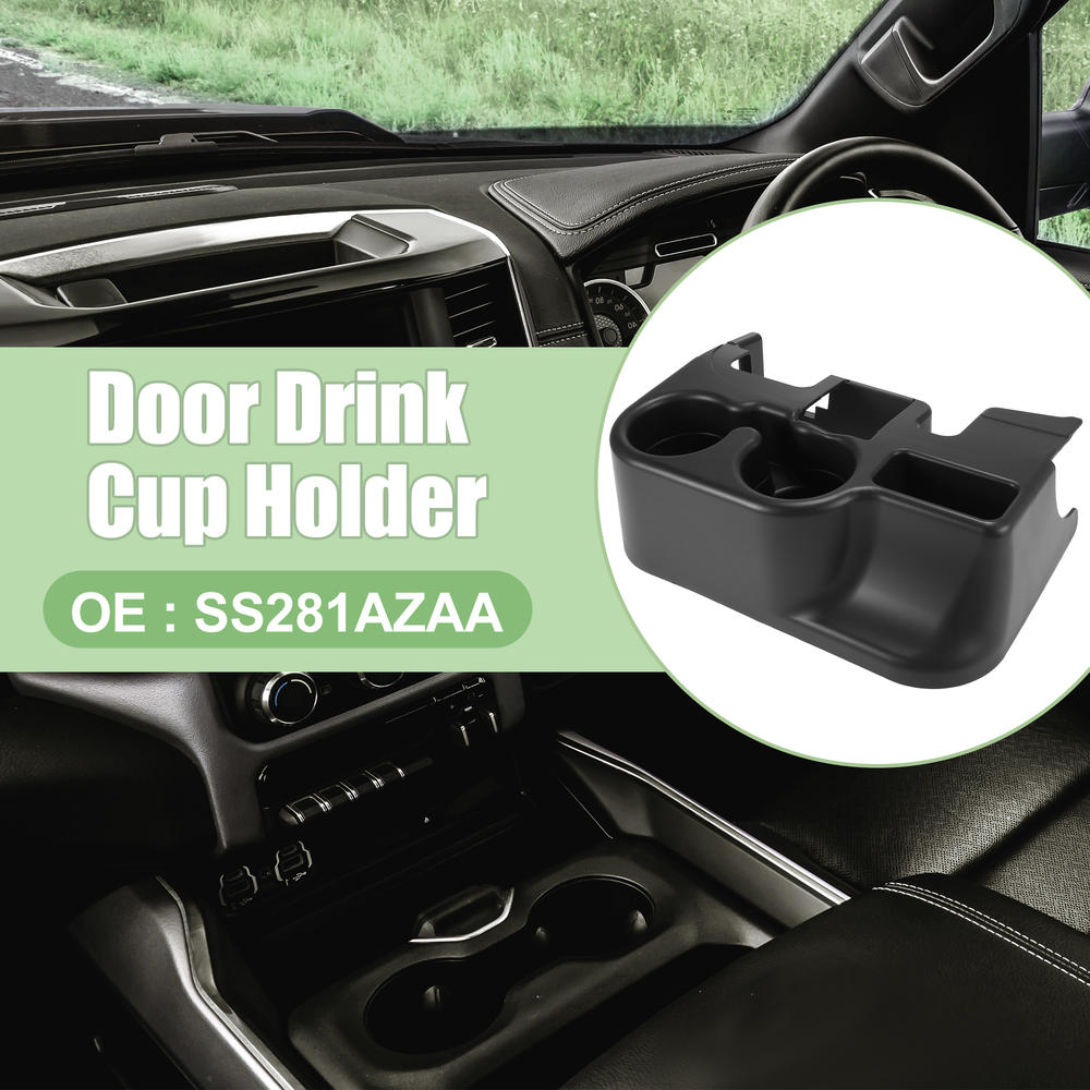 Unique Bargains Center Console Cup Holder for Dodge for Ram 1500 2500 3500 2003-2010 SS281AZAA