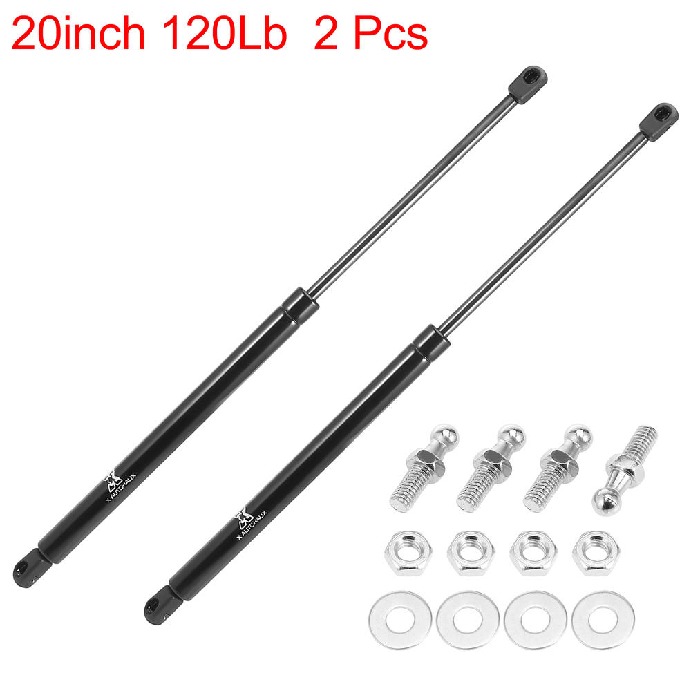 Unique Bargains 2pcs 20inch 120Lb Black Universal Gas Spring Shock Lift Supports for RV Car Boat
