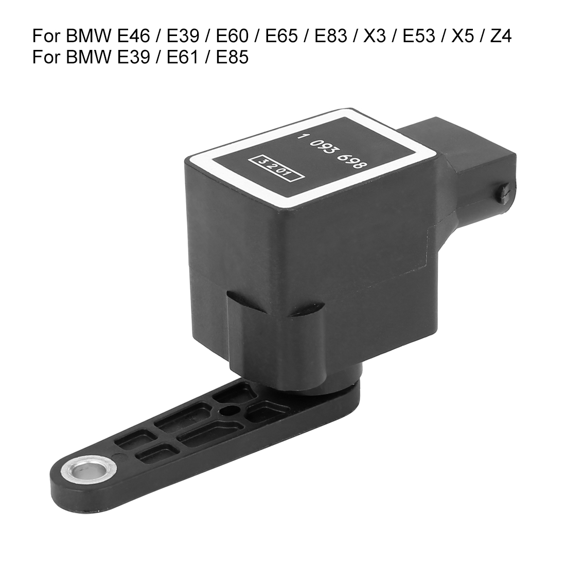 Unique Bargains Black Height Level Sensor for BMW E46 E39 E60 E65 E83 X3 E53 X5 37140150957
