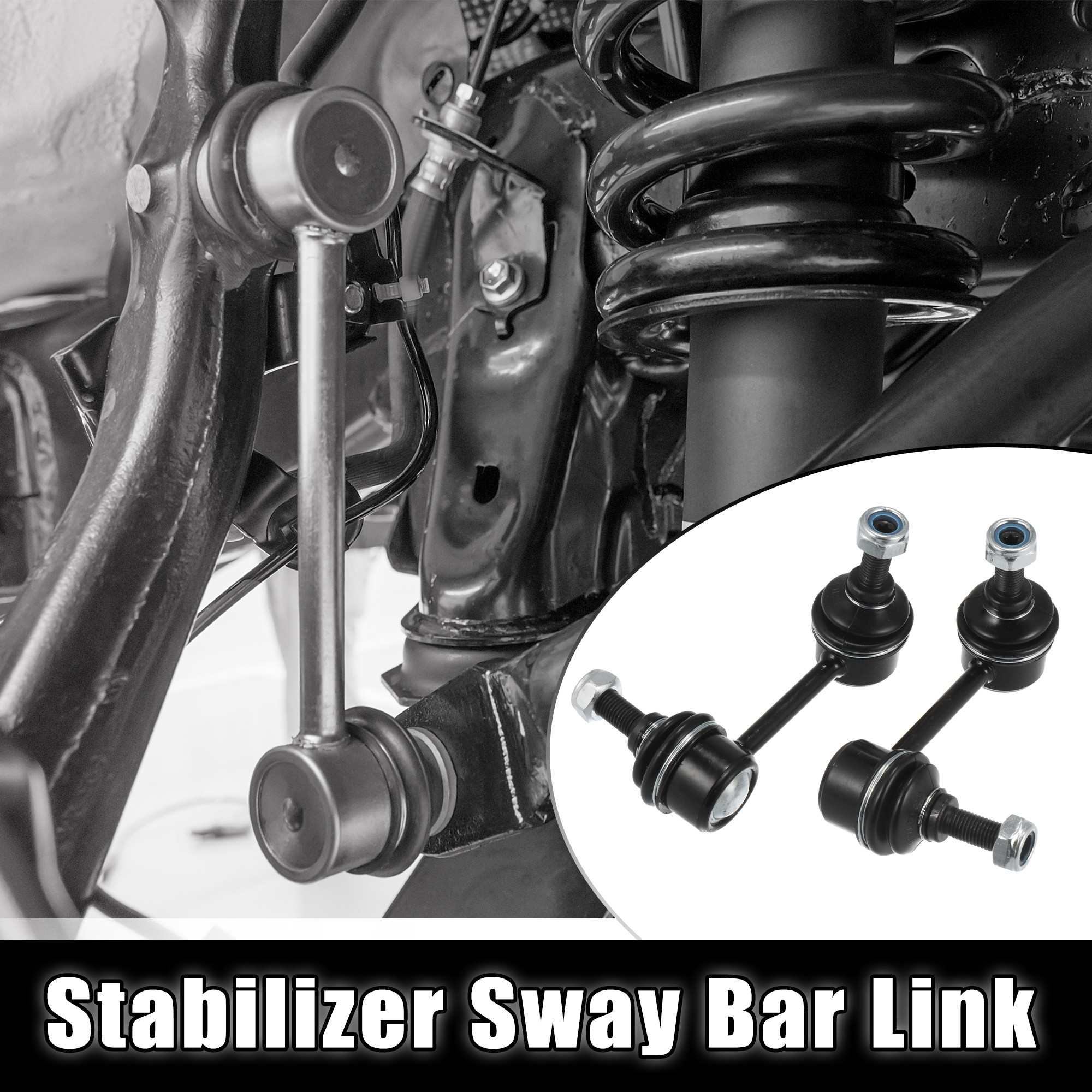 Unique Bargains 2pcs Rear Stabilizer Sway Bar Links K750151 K750156 for Honda CR-V 2007-2016
