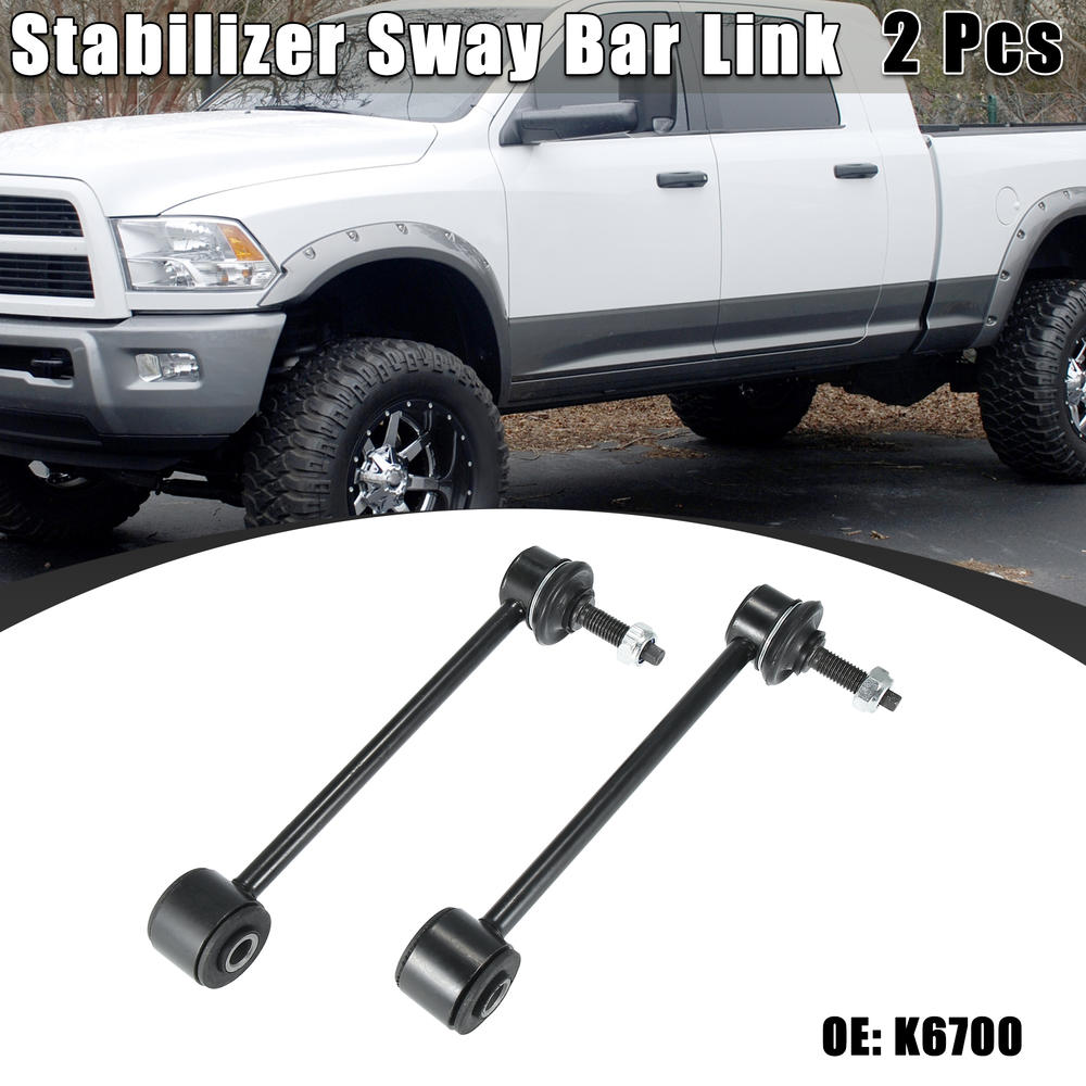 Unique Bargains 2pcs Rear Sway Bar Links K6700 Stabilizer Link for Cadillac Escalade ESV 03-20