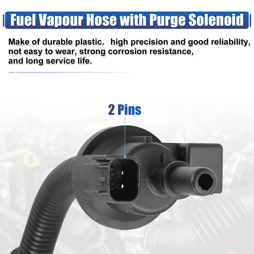 Unique Bargains Fuel Vapour Hose Purge Solenoid for Ford for Mustang 2.3T EcoBoost FR3Z-9G297-H
