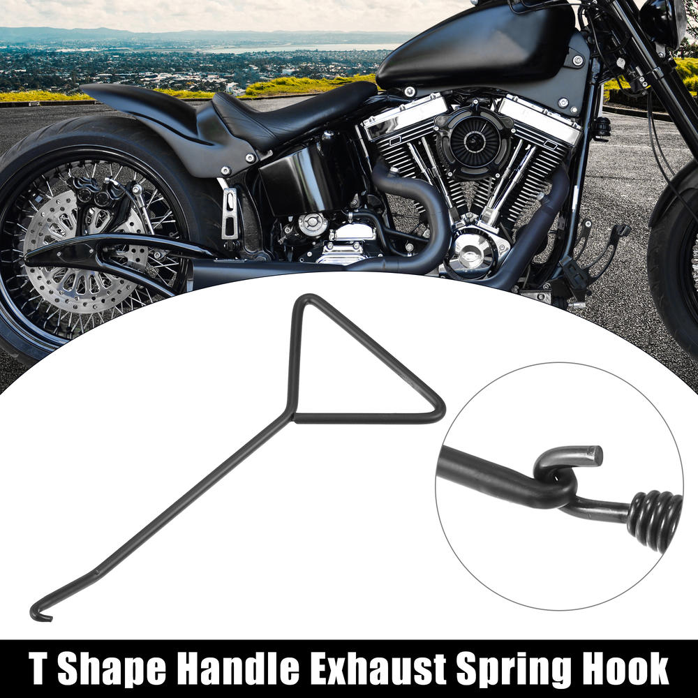 Unique Bargains Motorcycles Exhaust Spring Hook Puller Tool T Handle for Removal Installation