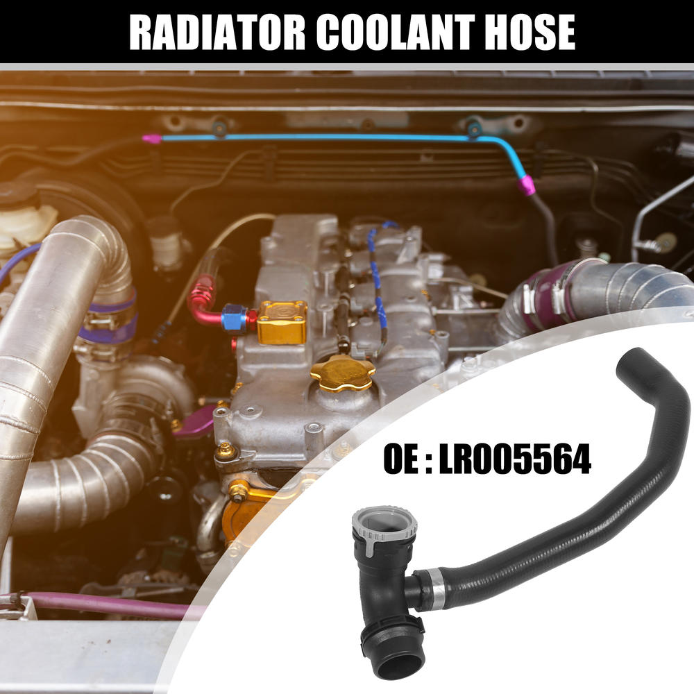 Unique Bargains Radiator Coolant Hose LR005564 Rubber Replace for Land Rover LR2 2008-2012