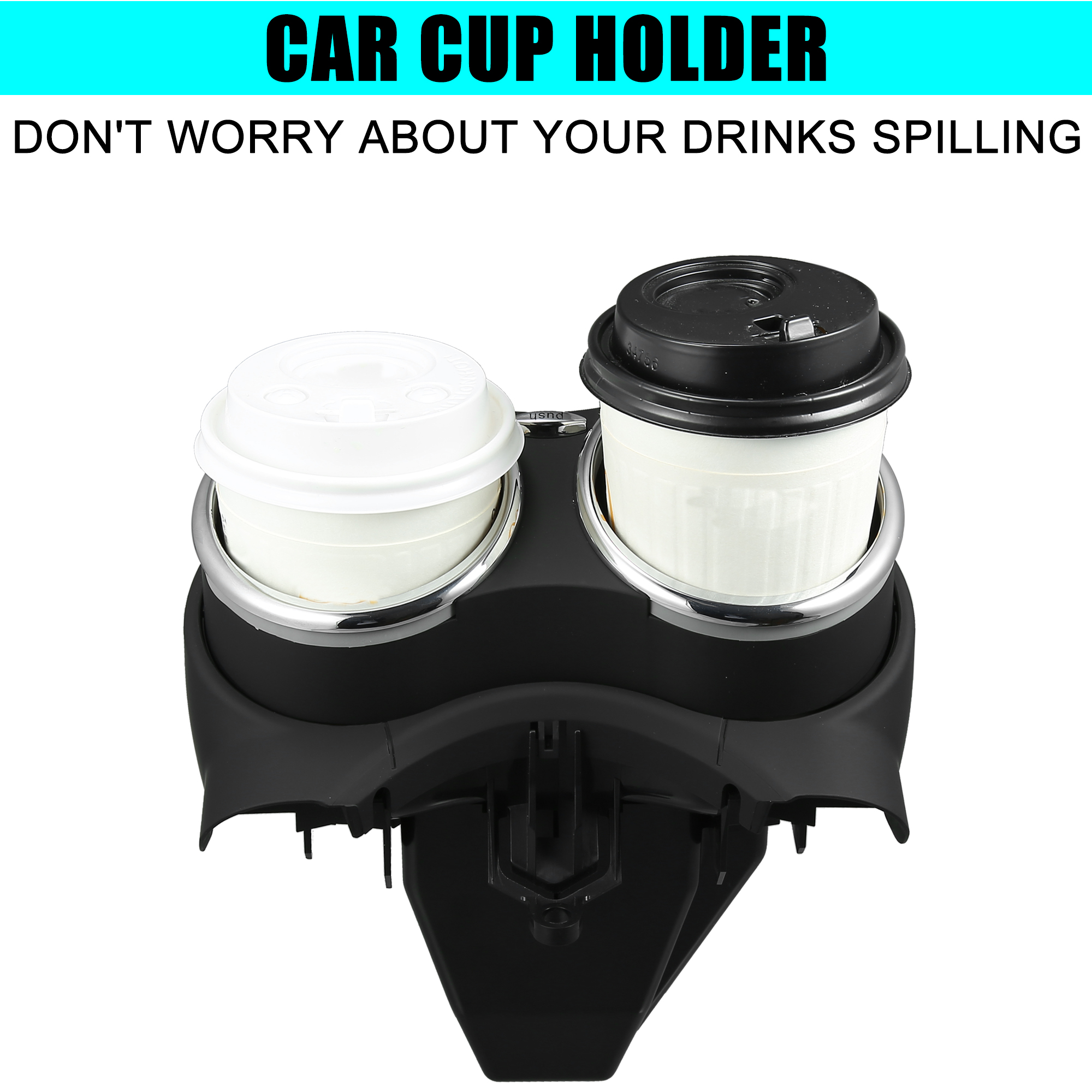 Unique Bargains Car Cup Holder Bottle Water Cupholder Front Seat for Mercedes-Benz 2196800414
