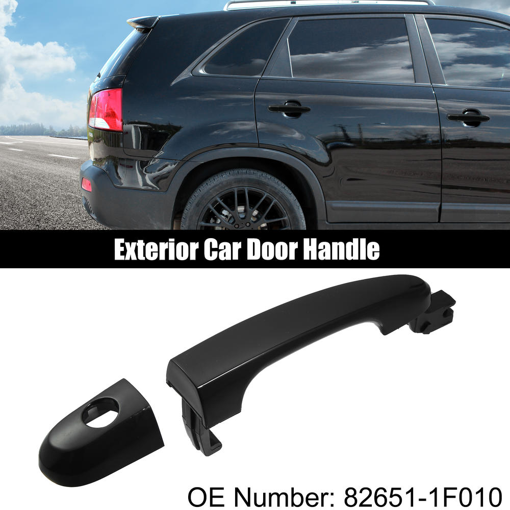 Unique Bargains 4pcs Car Door Handle Front/Rear Left/Right for Kia Sportage 05-10 82651-1F010