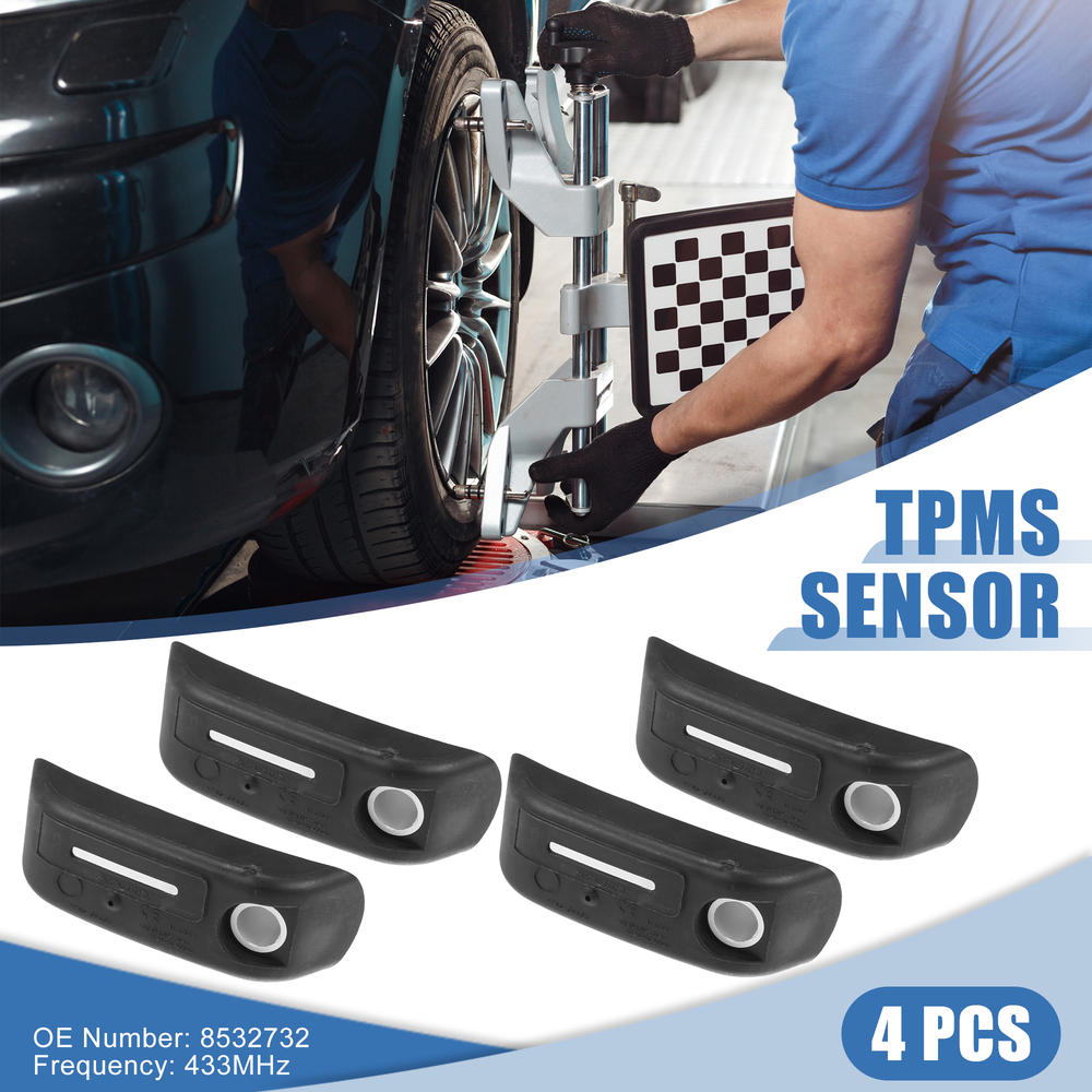 Unique Bargains 4pcs 8532732 Tire Pressure Sensor TPMS 433MHz for BMW C600 C650 F800 K1300 K1600