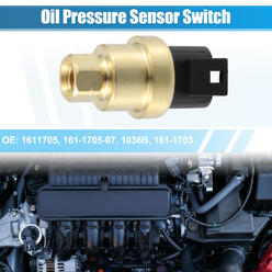 Unique Bargains Engine Oil Pressure Sensor Switch 1611705 161-1705-07 161-1703 for Caterpillar