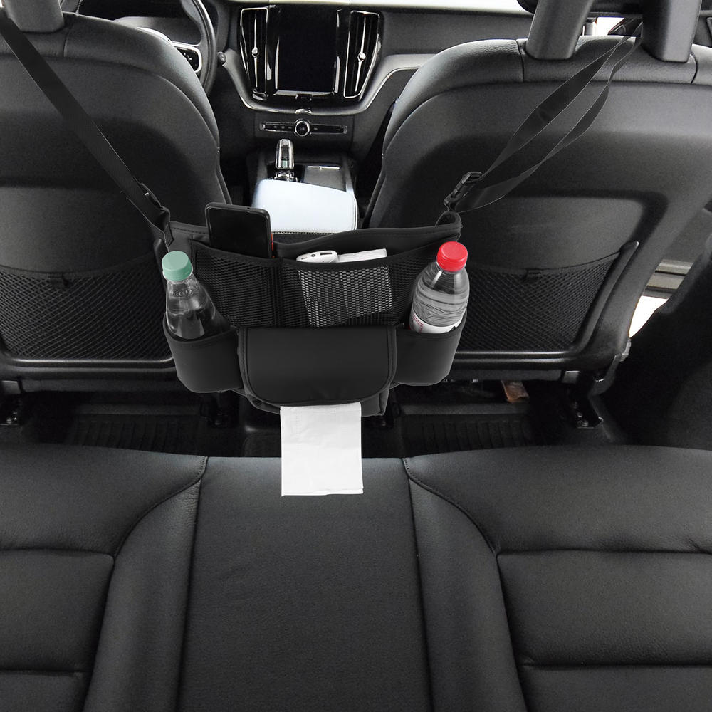 Unique Bargains Car Large Capacity Seat Organizer Backseat Storage for Car SUV 37x25cm