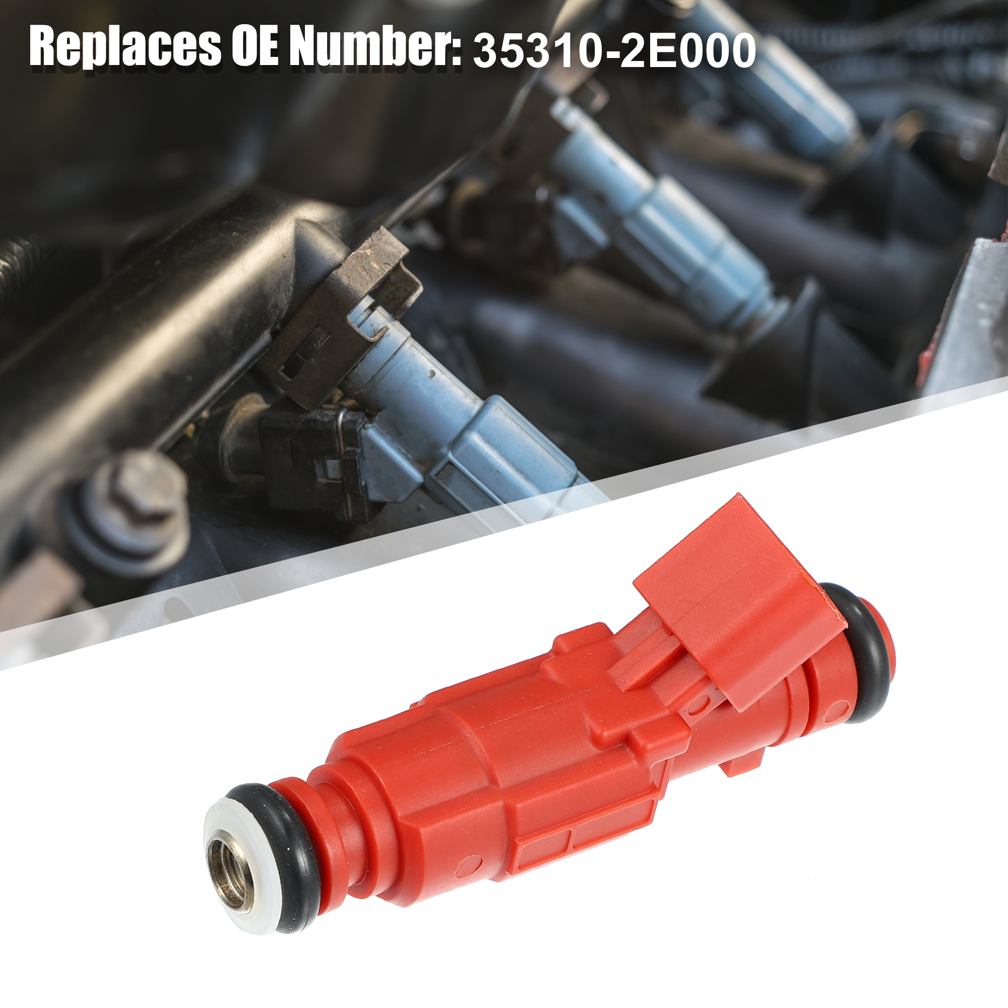 Unique Bargains 1pcs 35310-2E000 Car Petrol Fuel Injector Nozzle for Hyundai Elantra 11-13