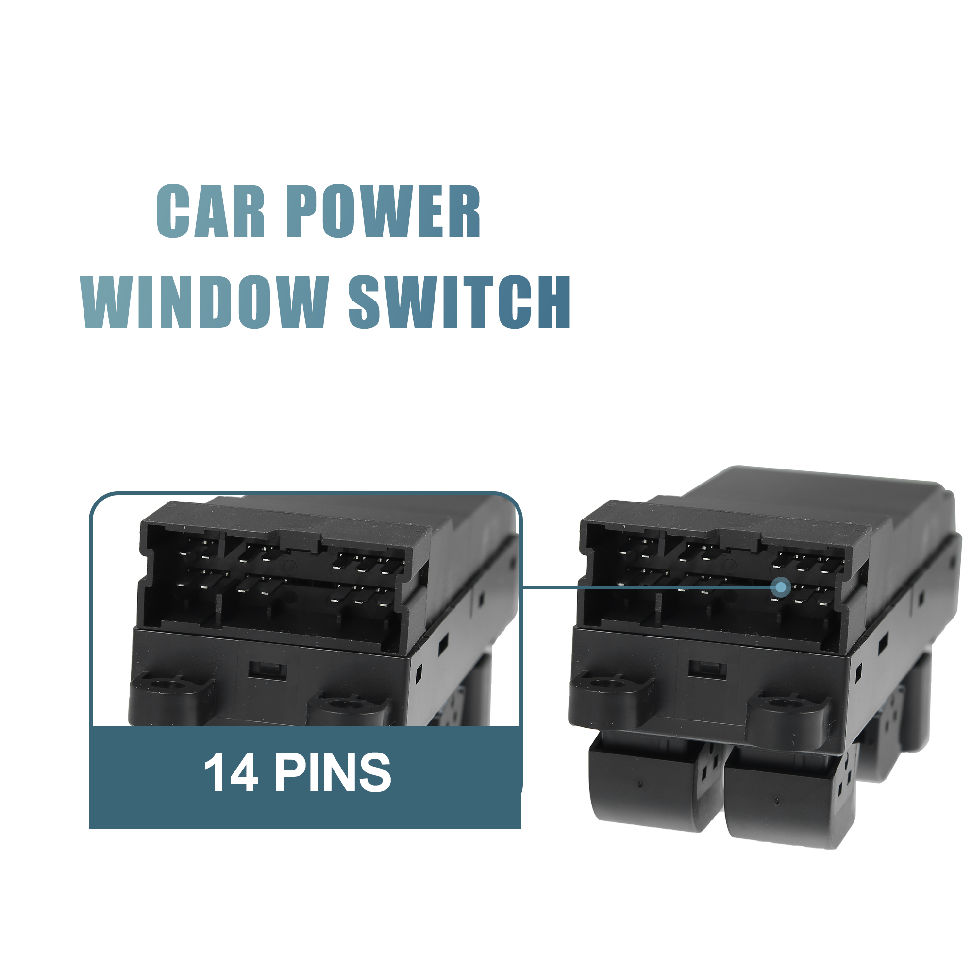 Unique Bargains Car Left Driver Side Power Window Switch for Nissan Altima 98-01 Frontier 00-04