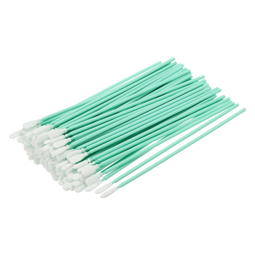 Unique Bargains Cleaning Sticks Polyester Rectangle 6.42'' Handle Multipurpose Cleanroom 100Pcs