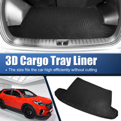 Unique Bargains Trunk Mat TPE Rear Cargo Liner for Hyundai Tucson 2015-2020 Tray Floor Mat Black