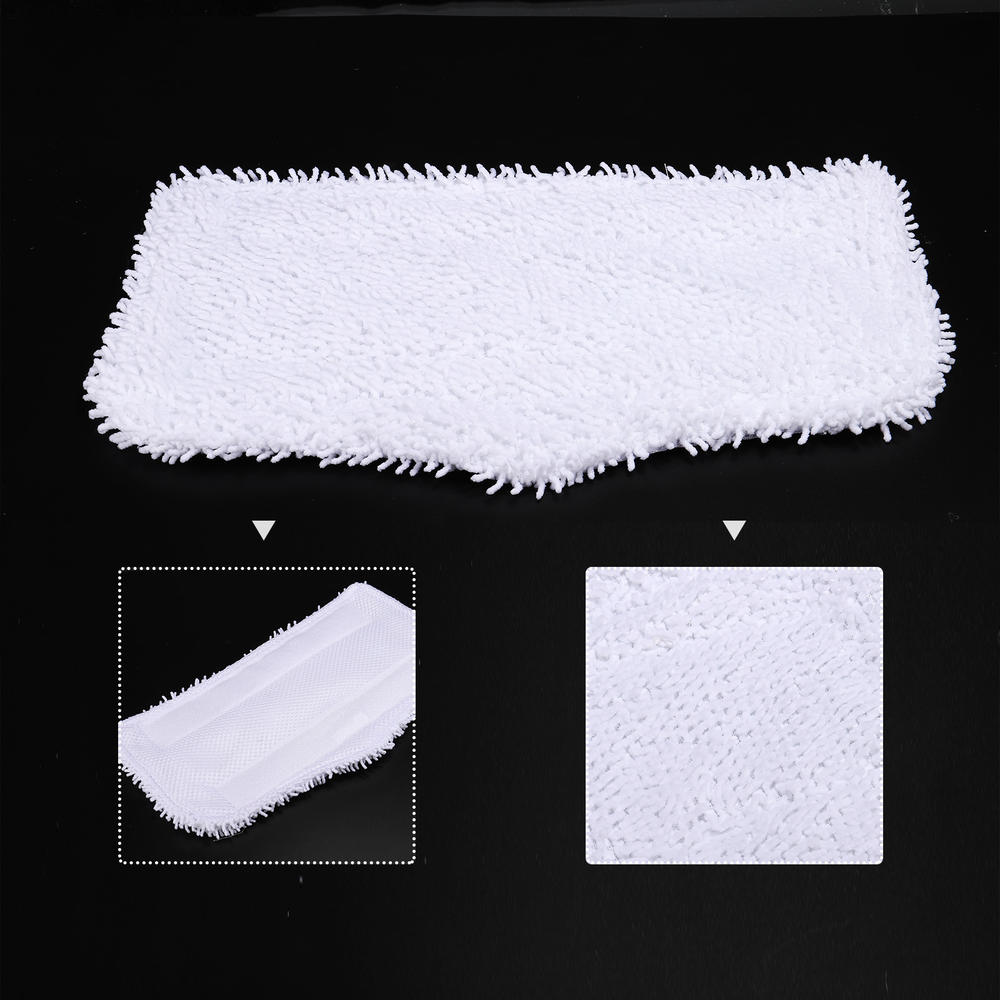 Unique Bargains 4Pcs Microfiber Washable Cleaning Pads for S3101 S3202 S3250 S3251 SK410