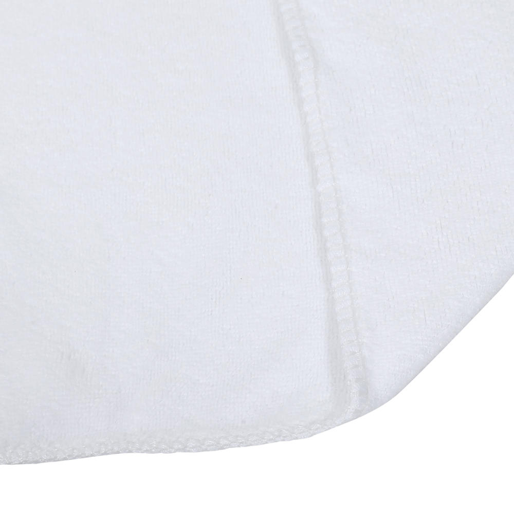 Unique Bargains 2 Pcs Men's Bath Wrap Towel Adjustable Robes with Hair Dry Cap 70x140cm White
