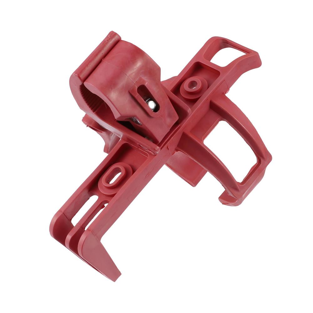 Unique Bargains 1 Pcs Lightweight Bike Water Bottle Cage Holder for Bicycle Plastic Red