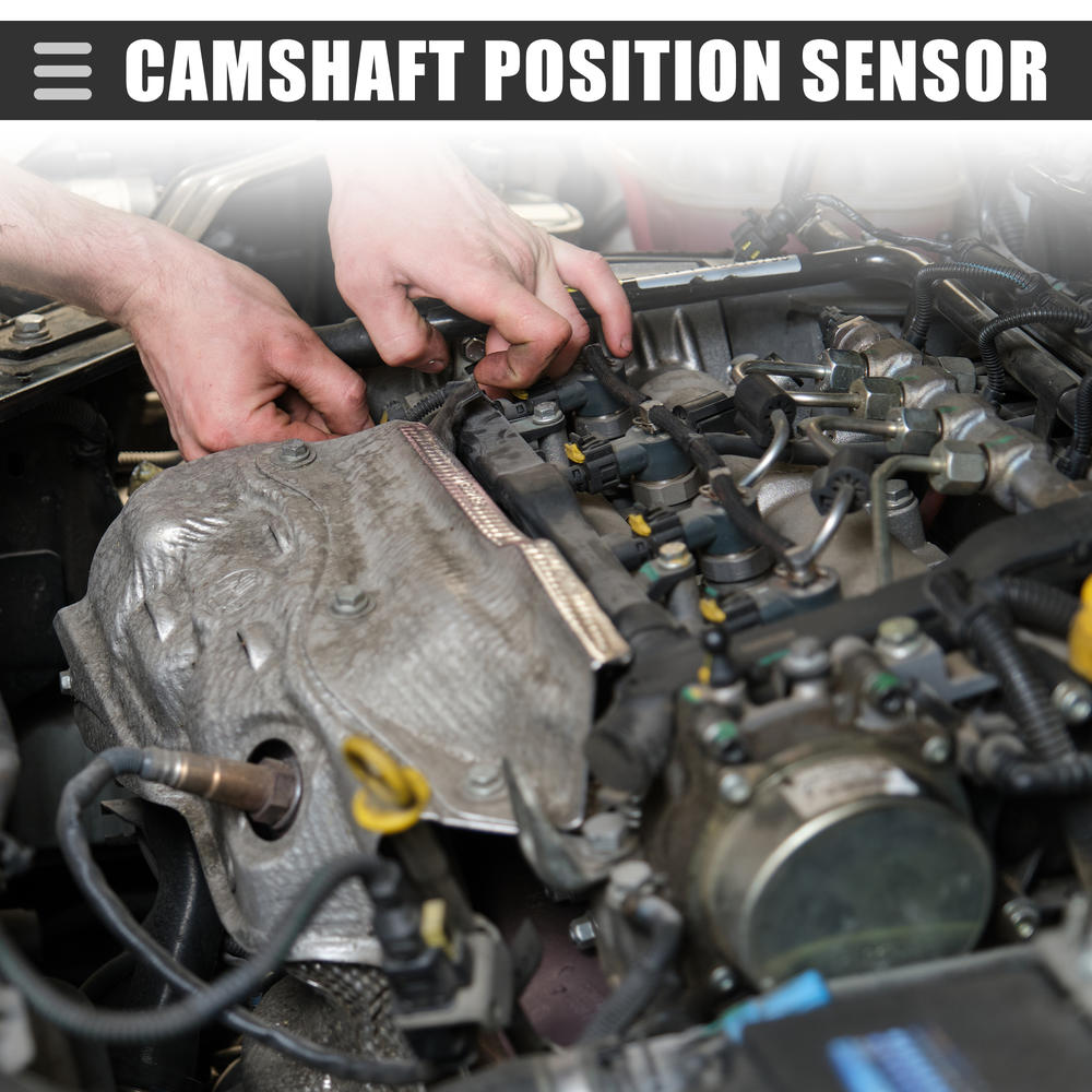 Unique Bargains Car Camshaft Position Sensor for Chrysler 300 2005-2010 ABS 68407872AA Black