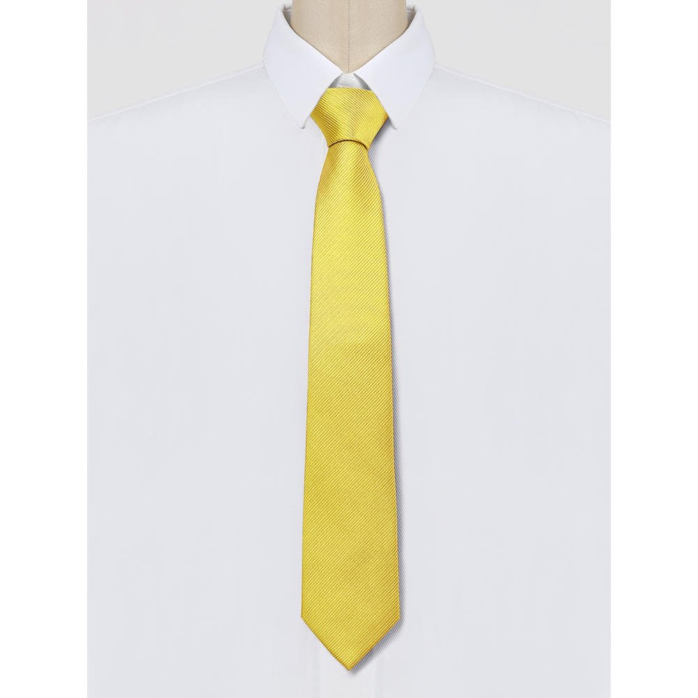 Unique Bargains Allegra K Men's Stripes Self-tied Neck Tie Formal Ties