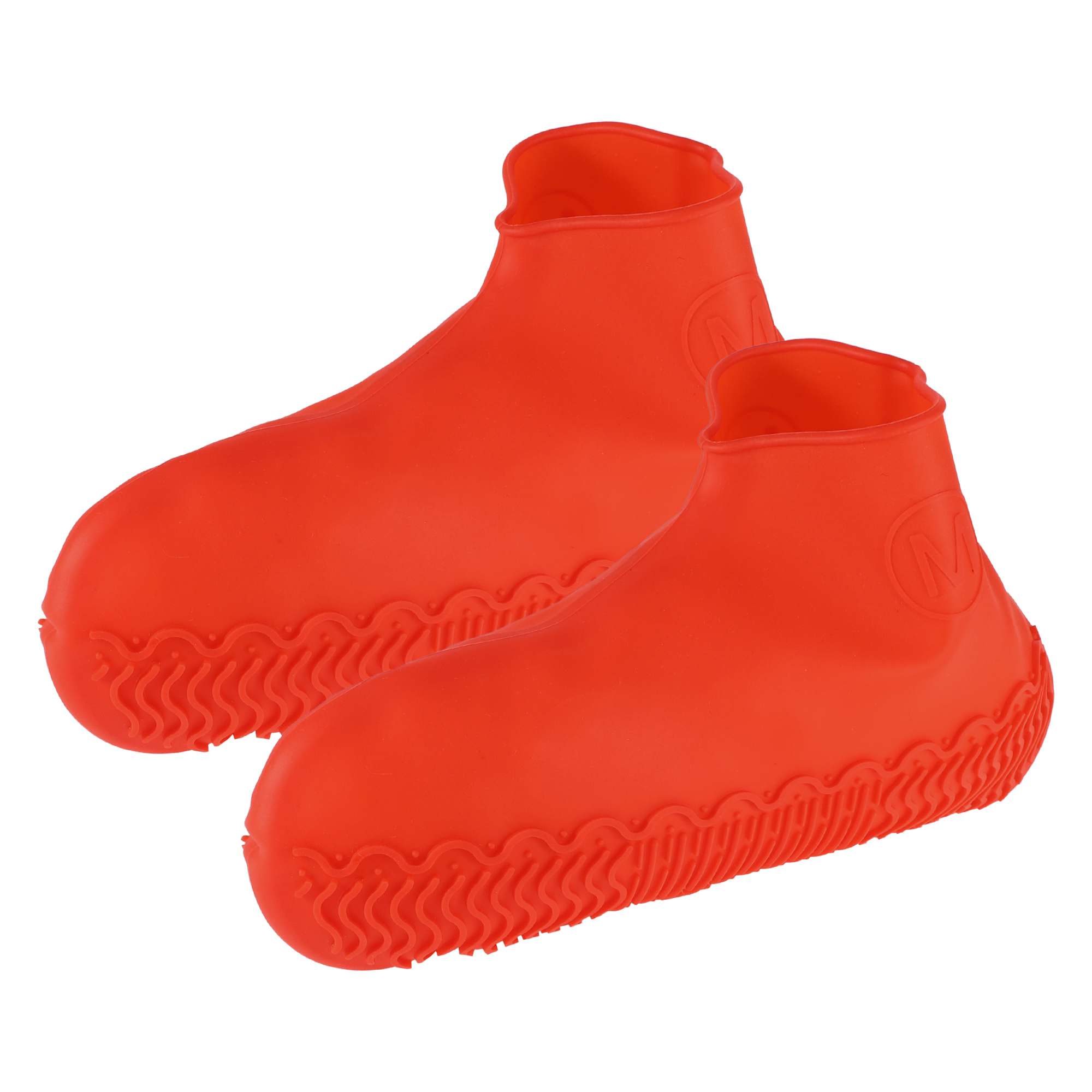 Unique Bargains 1 Pair Unisex Silicone Shoes Covers Rain Boots Non-Slip