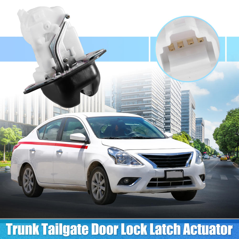 Unique Bargains Trunk Latch Lock Actuator Replecement 90502-EN00A for Nissan Versa 1.8L 2012