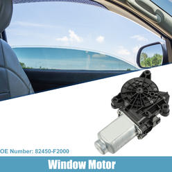 Unique Bargains Rear Left Side Car Power Window Lift Motor for Hyundai Elantra Sedan Silver Tone