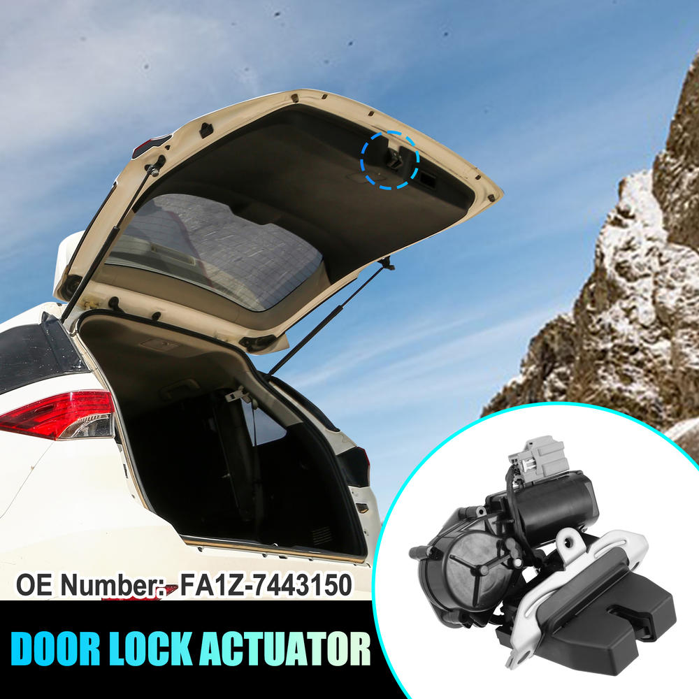 Unique Bargains Liftgate Lock Actuator Trunk Latch Motor FA1Z-7443150-B for Ford Edge 2015-2020