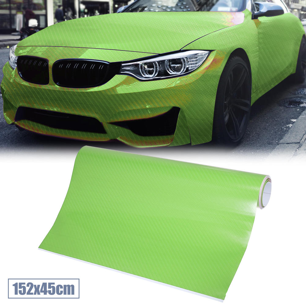 Unique Bargains 1.5ft x 5ft 18" x 60" Green Matte Car Vinyl Wrap Sticker DIY Decal Film Sheet