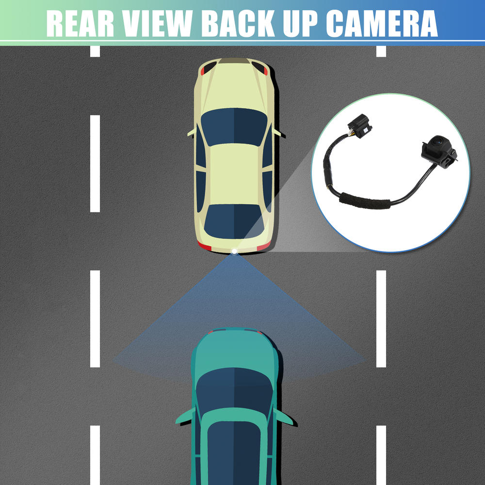 Unique Bargains Car Rear View Back Up Camera Rear Park Assist Reverse Camera for Honda CR-V
