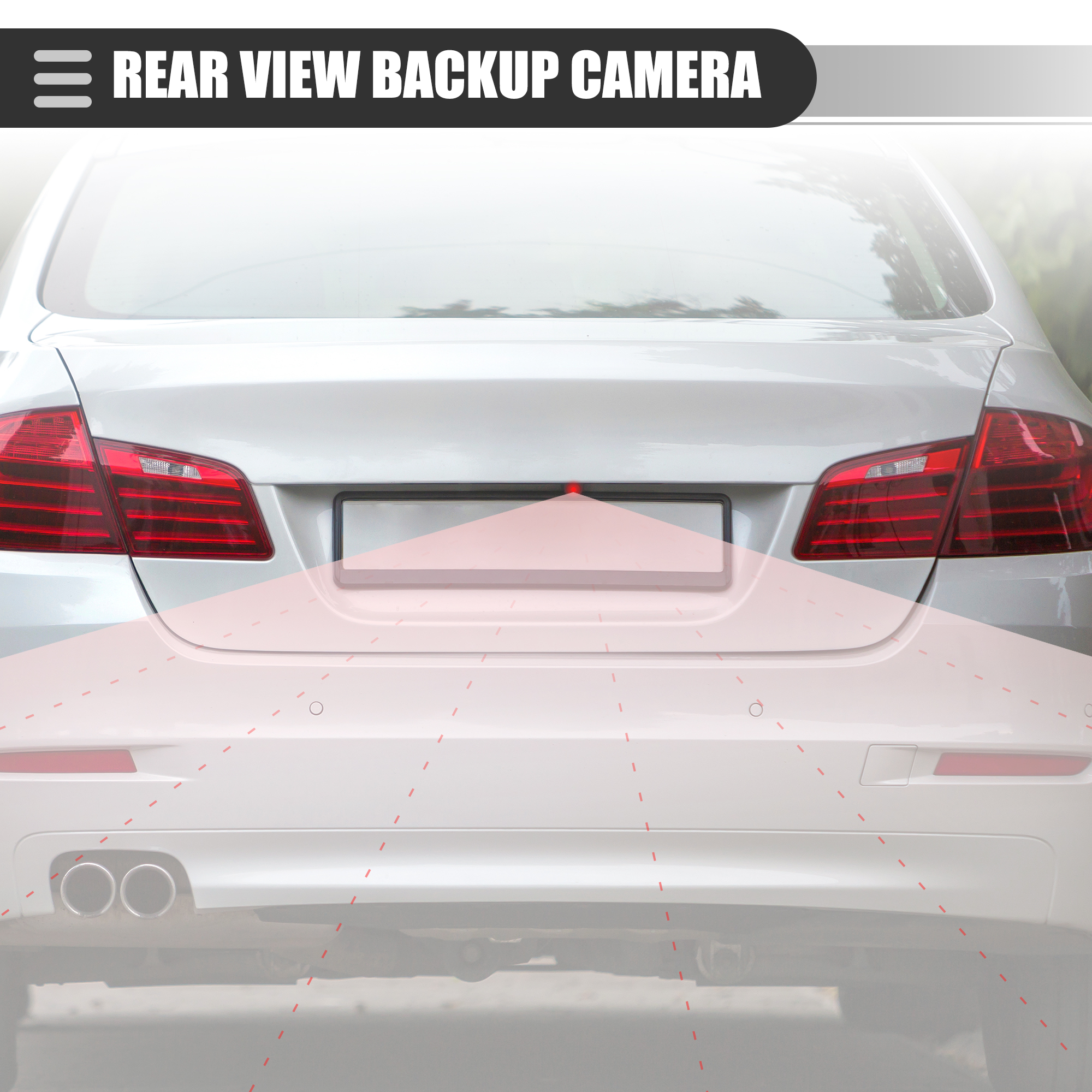 Unique Bargains Car Rear View Backup Camera for Hyundai Sonata 2011-2014 95760-3S100 Black